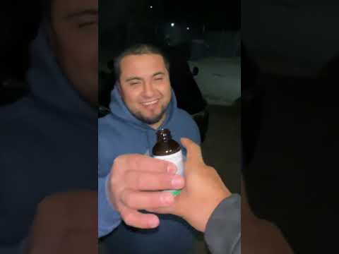 My uncle gets hella slumped drinking 1000MG edible #funny #plug