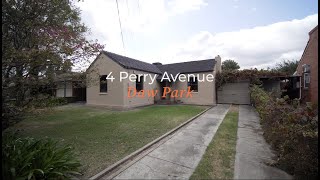 Video overview for 4 Perry Avenue, Daw Park SA 5041