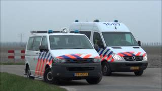 preview picture of video 'Eenzijdig ongeval in polder Nieuwe-Tonge'