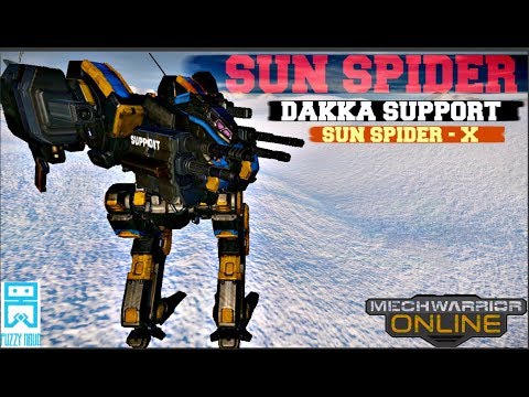 MechWarrior Online - Sun Spider X - Dakka Support