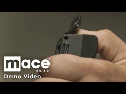 How to use Mace Brand Pepper Spray - 30 Sec Demo! - Mace