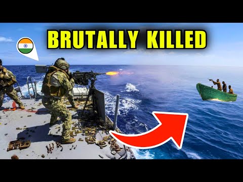 THIS IS HOW INDIA MASSACRES PIRATES AT SEA (REAL FOOTAGE)