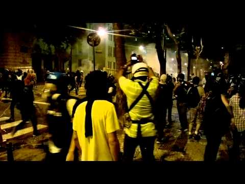 Black Blocs vs Bp Choque dia (15/10/13)