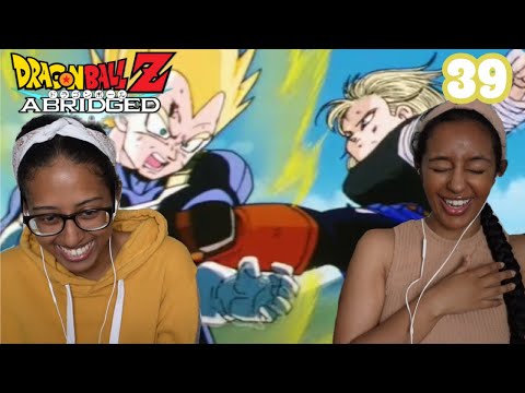 VEGETA vs ANDROID 18 | DragonBall Z Abridged Episode 39 | Reaction **we never watched DBZ**