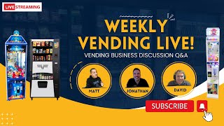 Vending Business Discussion Q&A Livestream April 17, 2024