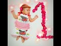 1 Month Baby Photoshoot Ideas
