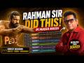 PEDDI: Massa Massa - How A.R. Rahman EXACTLY MADE IT | Ram Charan |Secret Revealed| Peddi BGM Making