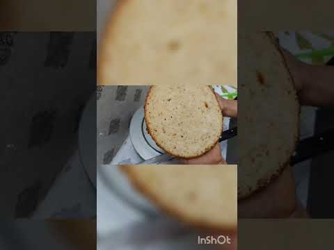 HOMEMADE CAKE SPONGE | EGGLESS VANILLA CAKE SPONGE  WITH ICINGI