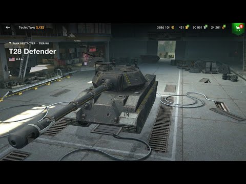 Tier VIII - T28 Defender - Alpenstadt (01)