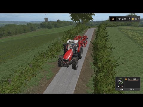 Raking and teddering grass *time lapse*  | Grass man | Farming Simulator 2017 | Episode 4