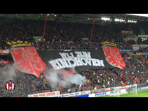 Sfeeractie opkomst PSV-Ajax : 23/9/2018