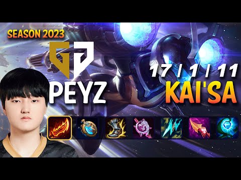 GEN Peyz KAI'SA vs XAYAH ADC - Patch 13.12 KR Ranked