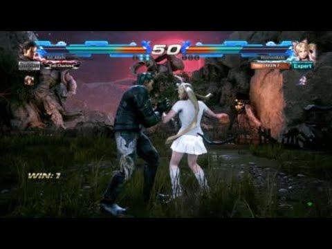 Kazuya vs Lucky Chloe DUBBLE Perfect!?!?