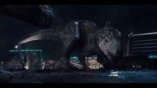 Jurassic World T-rex vs I-rex (Retracked)