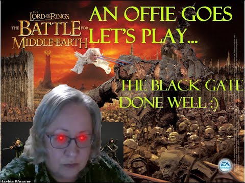 LOTR BFME1 The Black Gate DONE WELL (All heroes survive!)