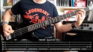 TWISTED SISTER - Lookin&#39; out for #1 (bass cover w/ Tabs)