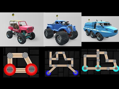 MMX Hill Dash 2 but i make it on sandbox marble run 2d part 6