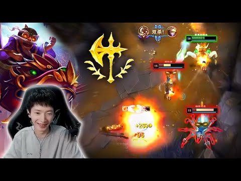 When 2255LP Ezreal Loss His Main, INSANE Counter Gank - Engsub