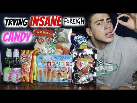 AMERICANS TRY INSANE FOREIGN FOODS Video