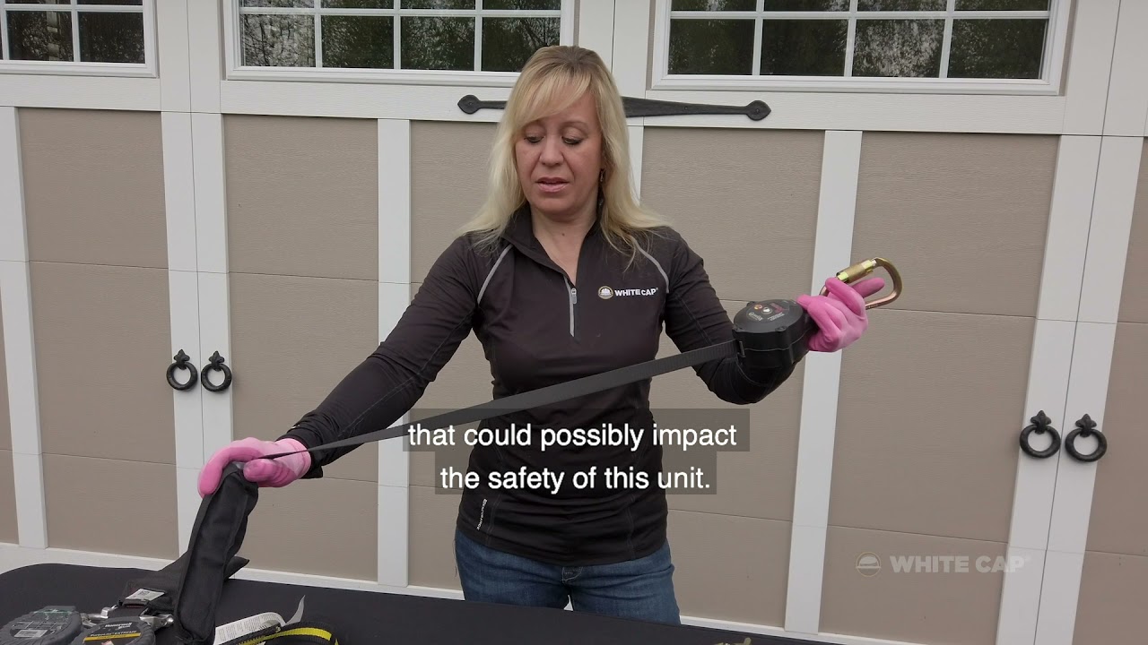 Inspecting Self-Retracting Lifelines (SRLs)