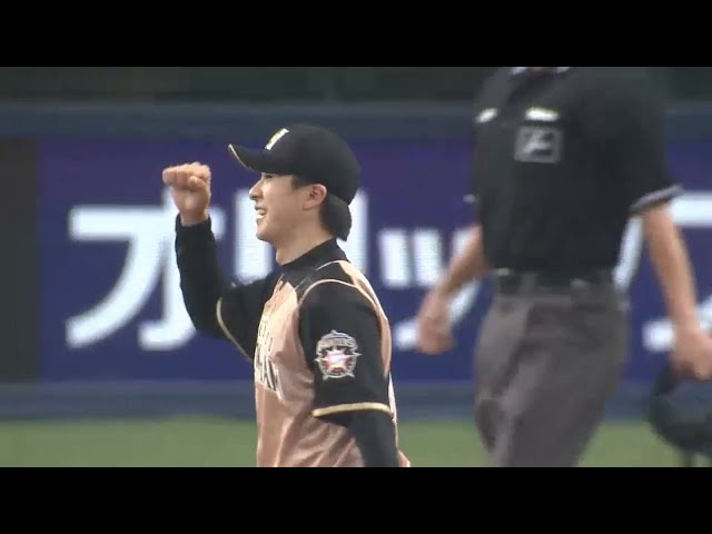 【9回裏】ファイターズ・上沢 今季初登板は9回2被安打1失点の完投勝利!! 2015/4/3 Bs-F