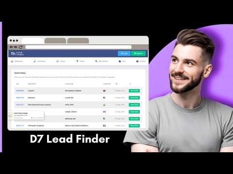 D7 Lead Finder Tutorial for Beginners (Step By Step)