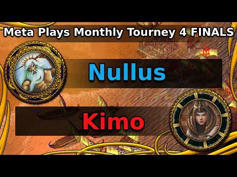 Age of Mythology:  Kimo vs Nullus - Meta Plays Monthly Tournament #4 - Finals