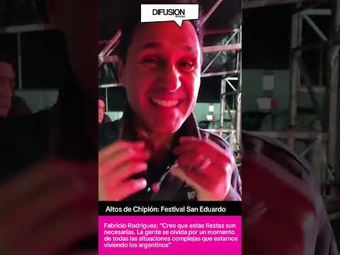 #AltosDeChipión Entrevista a Fabricio Rodriguez