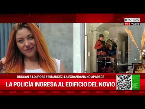 LOURDES DE BANDANA SEARCHED: POLICE ENTER THE GROOM'S BUILDING