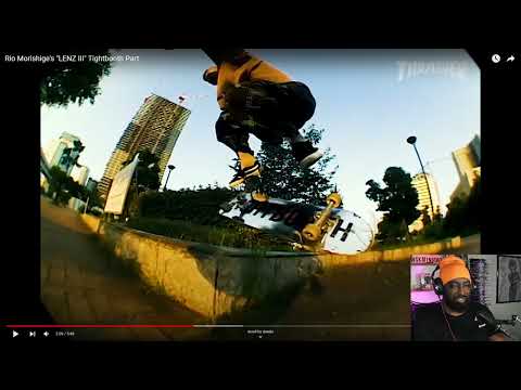 STEEZY skating by Rio Morishige; LENZ III tightbooth skate part!!! | Tony Perks