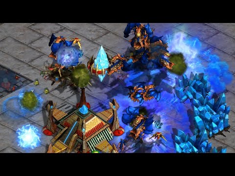 FALCON IS BROKEN Free 🇰🇷 (P) vs Queen 🇰🇷 (Z) on Benzene - StarCraft - Brood War REMASTERED