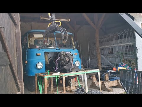 Robur Instantsetzung Tutorial (Howto) Teil 1: Wir bauen den Motor von unserem Robur LO aus.