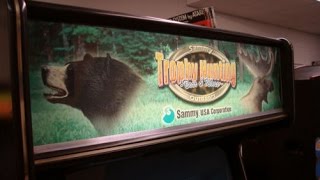 Trophy Hunting Bear & Moose Arcade Machine - One Of The Most Popular Coin Operated Hunting Cabinets