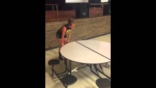 Ashley being hypnotized