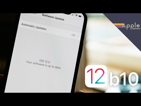 iOS 12 Beta 10 / Public Beta 8 Released!