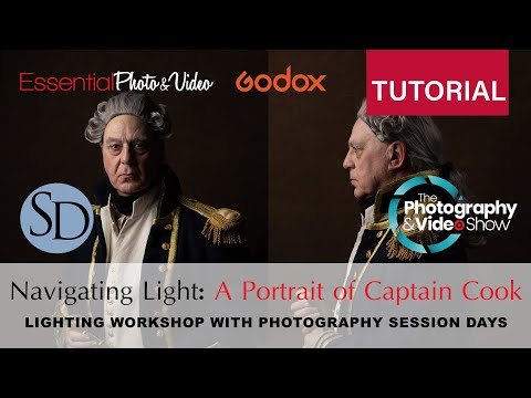 A Portrait Of Captain Cook | Live Photography Workshop with Photography Session Days