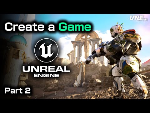 Create a Game from SCRATCH in Unreal Engine 5 in 2024 FULL COURSE - Part 2
