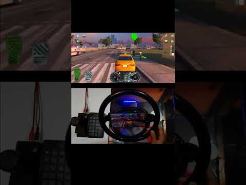 Taxi Simulator 2020 Gameplay | Steering Wheel Android Gaming 5 #Shorts