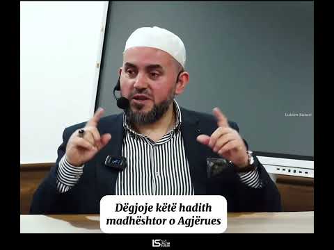 Dëgjoje këtë hadith madhështor o agjërues
