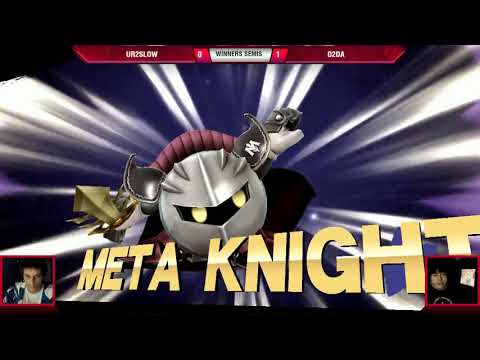 VS Weekly 8/23/18 - Winners Semis - Ur2Slow (Sonic) vs D2da (Meta Knight) - Smash 4