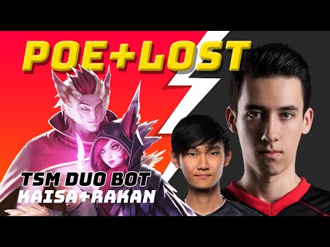 TSM PowerOfEvil Rakan + TSM Lost Kaisa Duo | LoL Pro Gampelay | NA Challenger