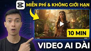 (Không đùa) AI tạo video FREE & KHÔNG GIỚI HẠN của CapCut: 1 Prompt = Video 10 Phút