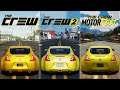 The Crew Vs The Crew 2 Vs The Crew Motorfest Physics And Details Comparison