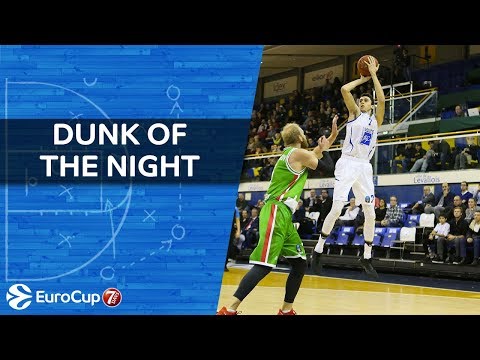 7DAYS EuroCup, Dunk of the night: Maxime Roos, Levallois Metropolitans