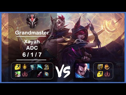 ADC Xayah vs Yasuo Patch 11.16