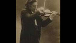 Eugene Ysaye Plays Mendelssohn Concerto (mov. 3)