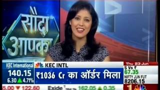CNBC Awaaz Traders Hotline, 23 June 2016 – Mr. Sameet Chavan, Angel One