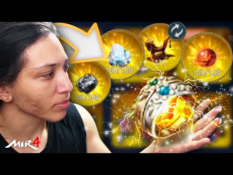 CRAFTANDO MAIS UM ITEM LENDARIO f2p MIR4 GLOBAL