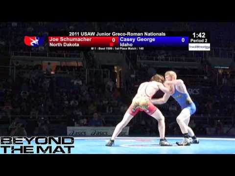 Junior Greco Final 140 - Joe Schumacher (ND) vs. Casey George (ID)