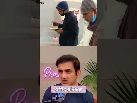 #cricket #gautamgambhir #3.6cr #humanity #god #food #viral #respect #hunger #love